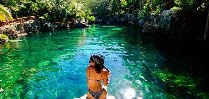 History of the blue cenote Tulum